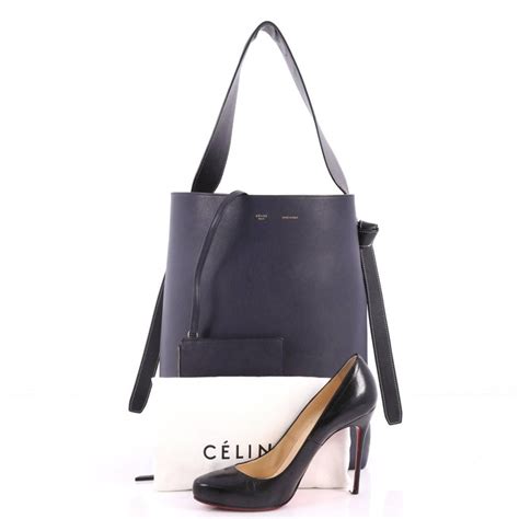 celine twisted cabas small|Small Twisted Cabas bag in shiny smooth calfskin .